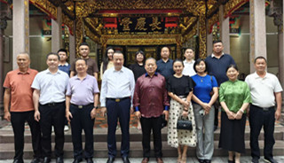 守根脉 叙情义 话担当——任吉忠董事长一行拜访著名侨领张乙坤先生